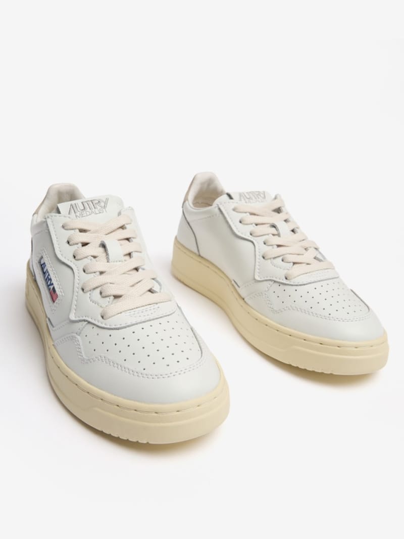 Autry - Baskets Medalist Low en cuir de vache