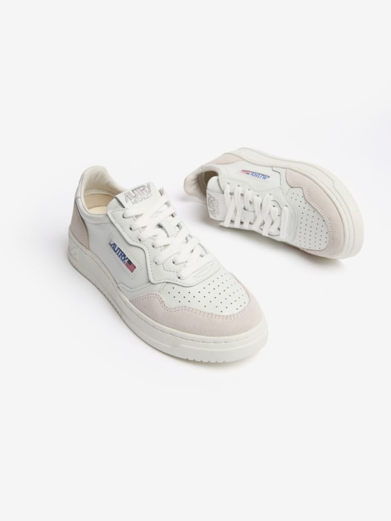 Autry - Baskets Medalist Low en cuir de vache
