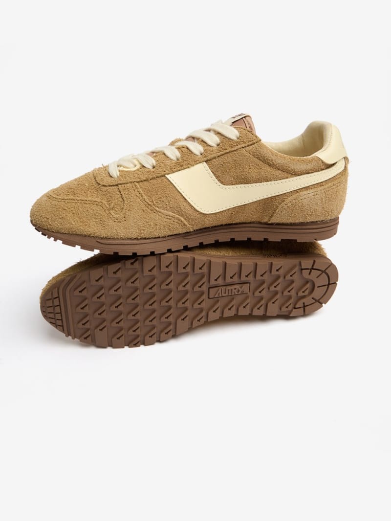 Autry: Baskets Windspin Low en cuir de veau