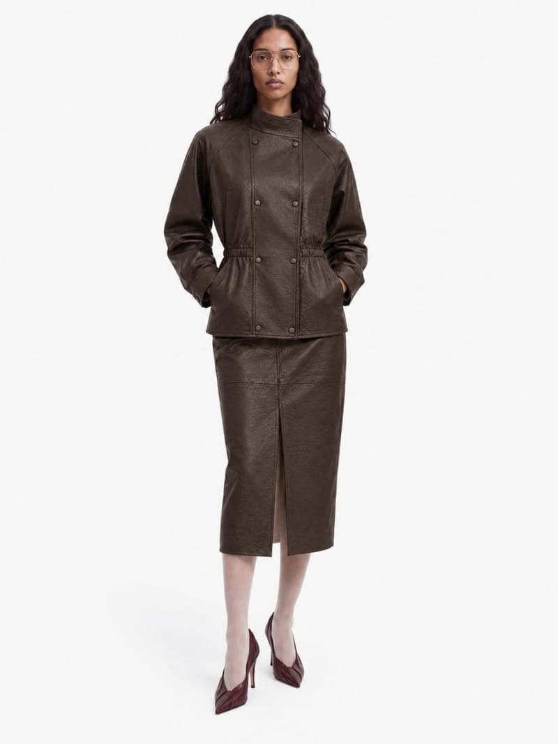 LUISA SPAGNOLI - Spareggio leather jacket