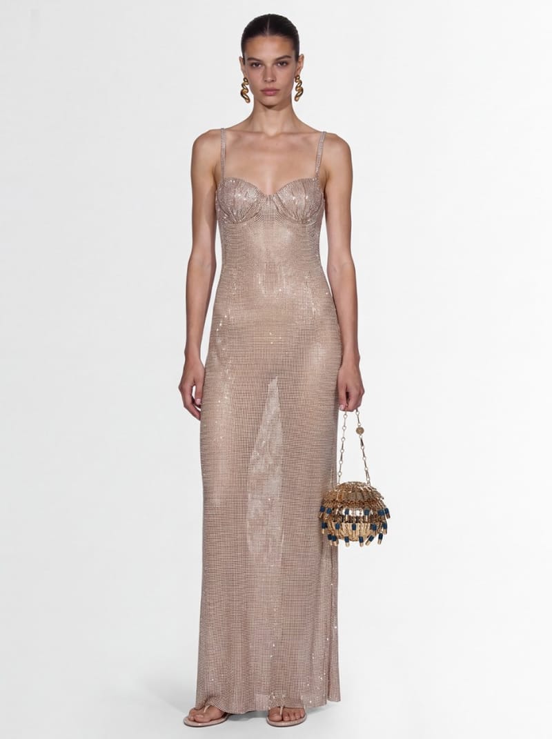 Giuseppe Di Morabito: Sparkling long dress