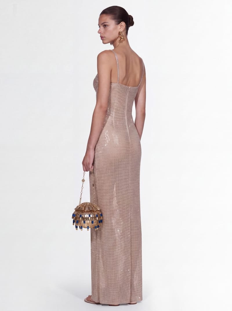 Giuseppe Di Morabito: Sparkling long dress