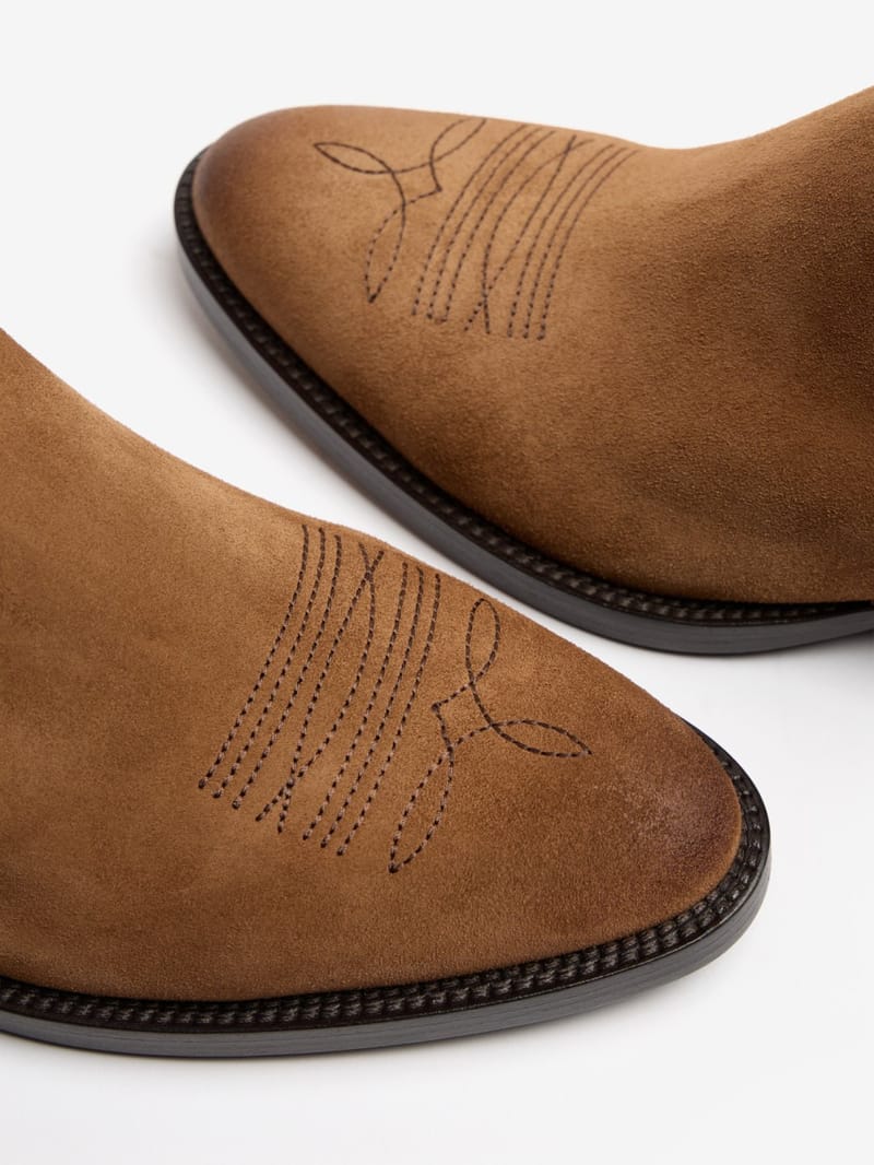 Buttero - Santomato calf suede ankle boots