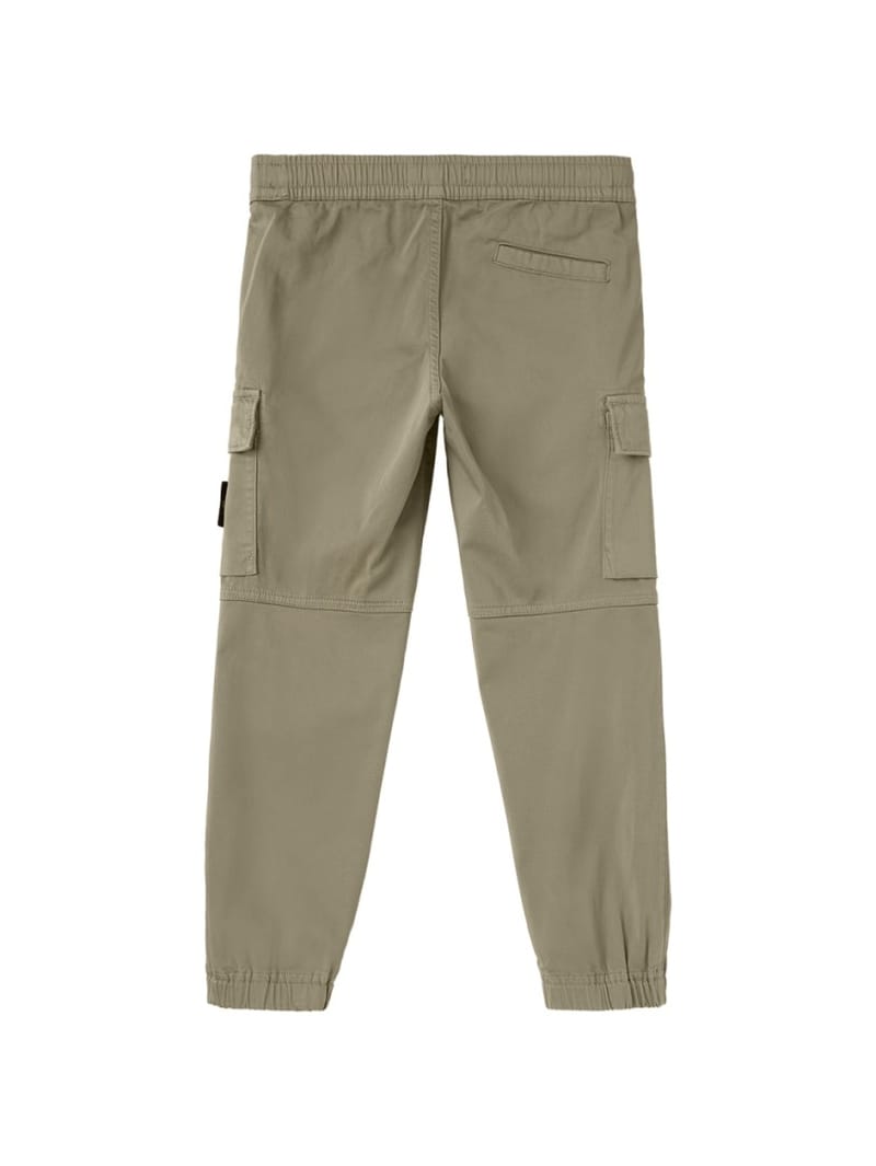 Stone Island Junior: Stretch cotton twill cargo pants