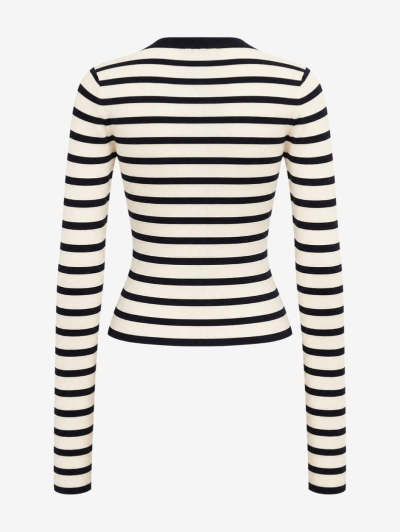 Dsquared2: Striped Long Sleeves Pullover