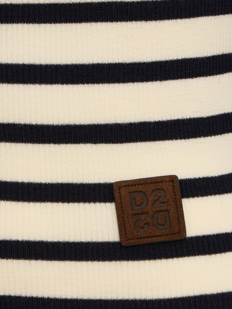 Dsquared2: Striped Long Sleeves Pullover