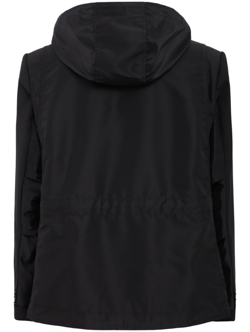 Sacai: Suiting x Nylon Twill Jacket