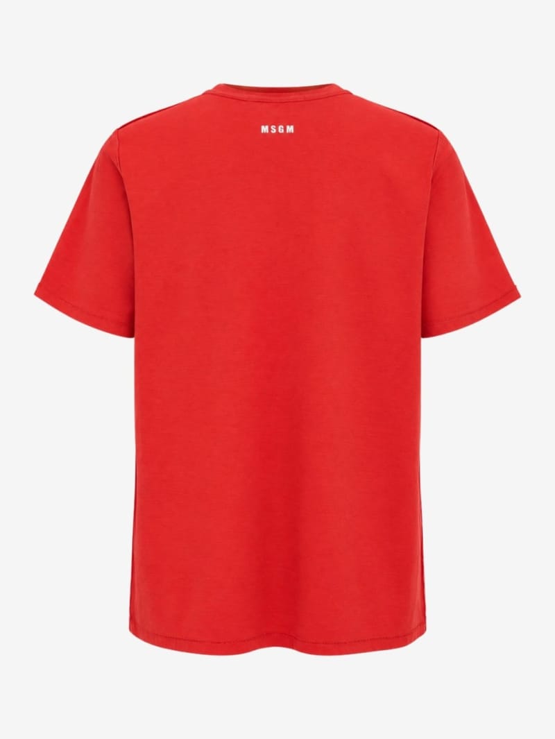 MSGM: Printed short sleeve t-shirt