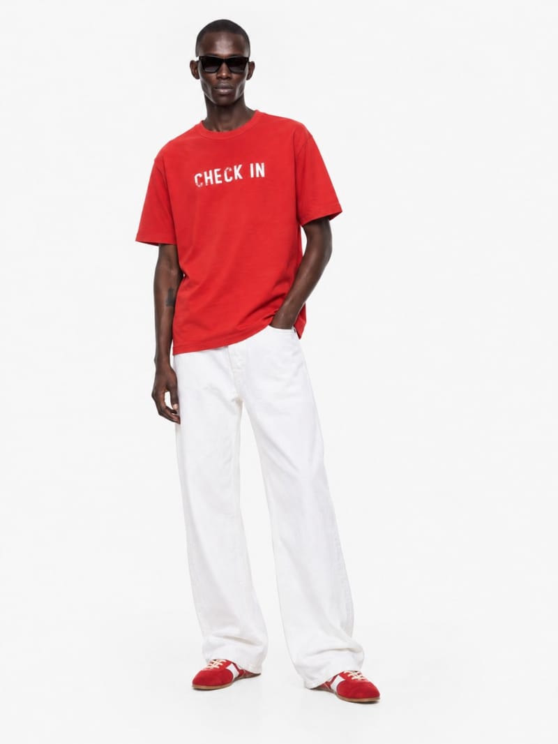 MSGM - Printed short sleeve t-shirt
