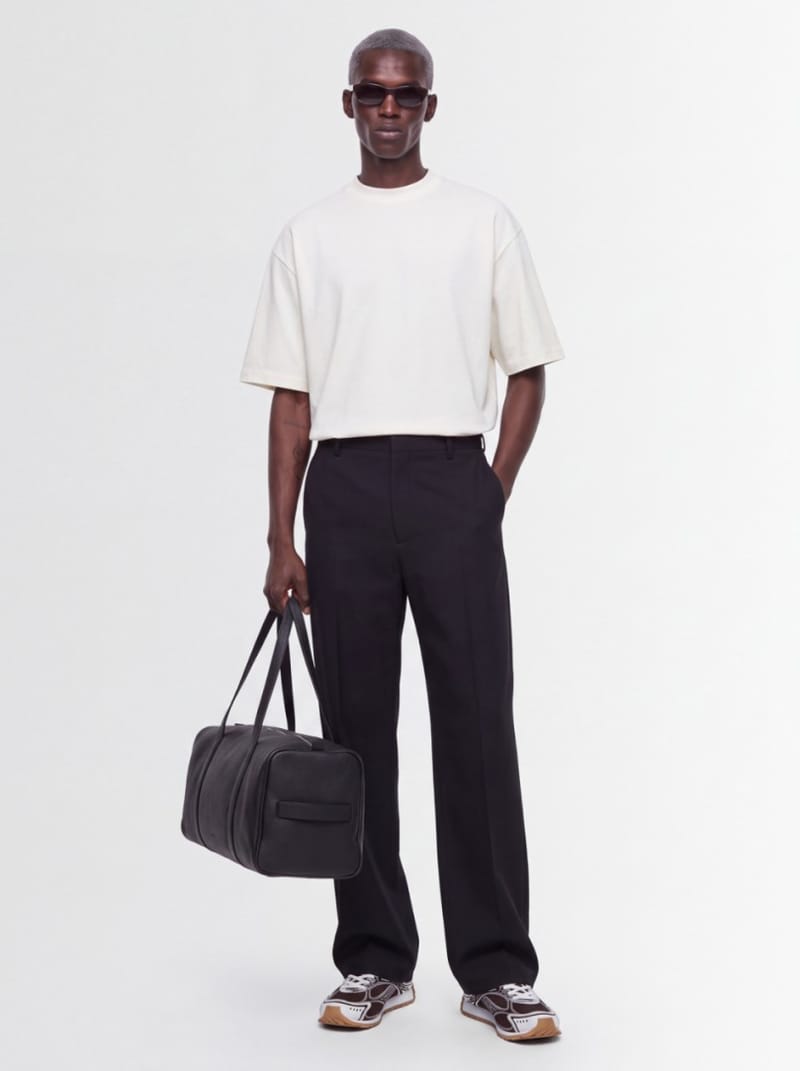 Jil Sander - Mock 领口方正宽松版型棉 T 恤