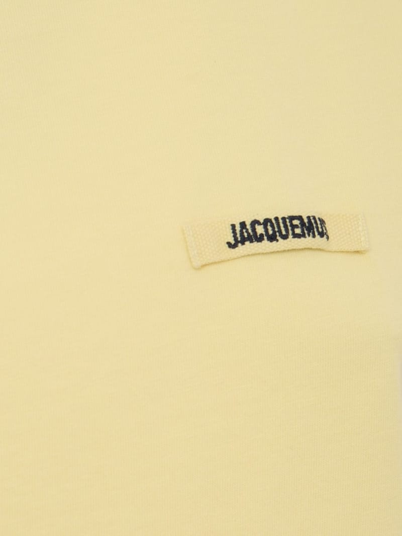 Jacquemus: Cotton T-shirt Gros Grain