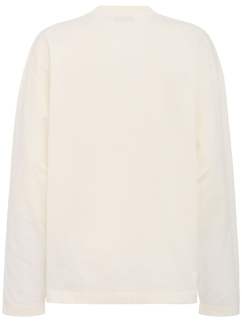 Jil Sander: Cotton jersey t-shirt