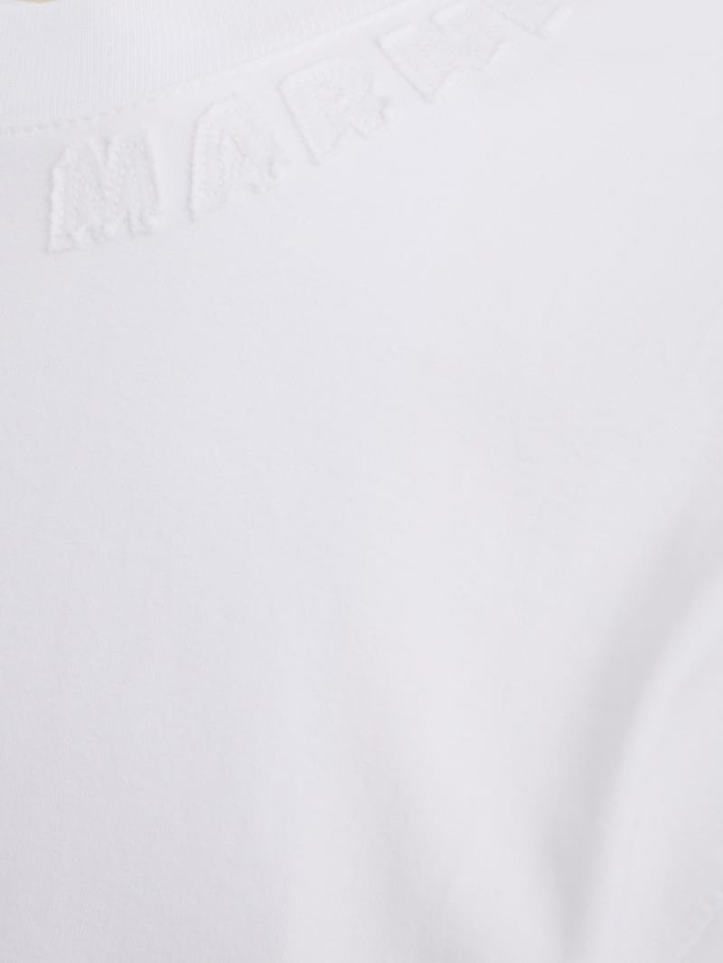 Marni: Logo cotton jersey T-shirt