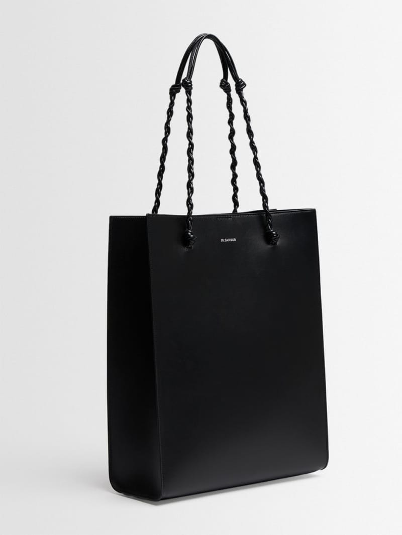 Jil Sander: Tangle leather tote bag