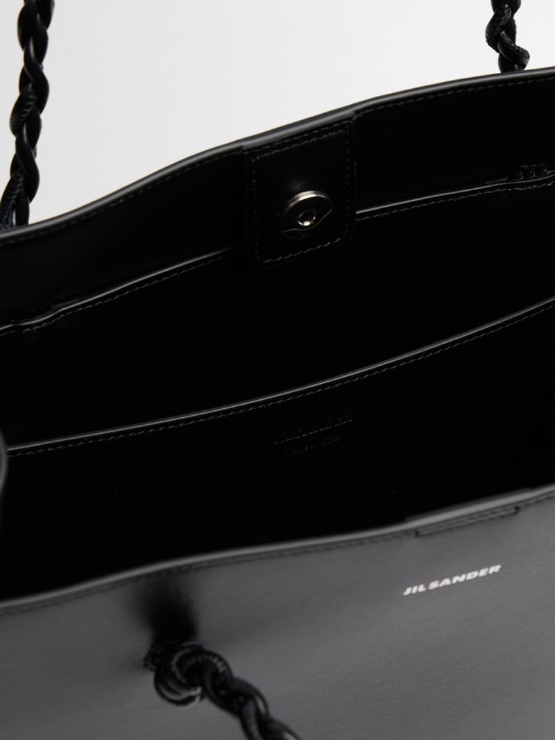 Jil Sander: Tangle leather tote bag