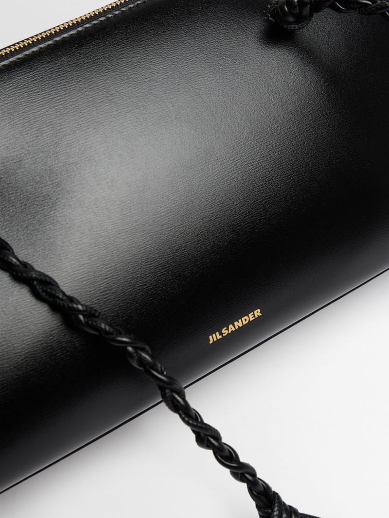Jil Sander: Kalbsleder Tangle Tent Umhängetasche