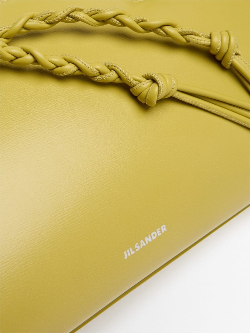 Jil Sander: Kalbsleder Tangle Tent Sacktasche