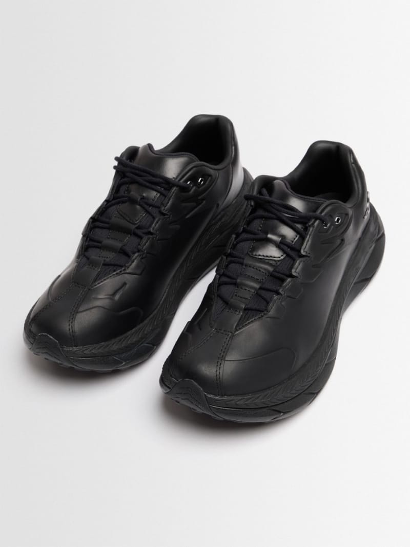 Hoka - Tecton X2 leather sneakers