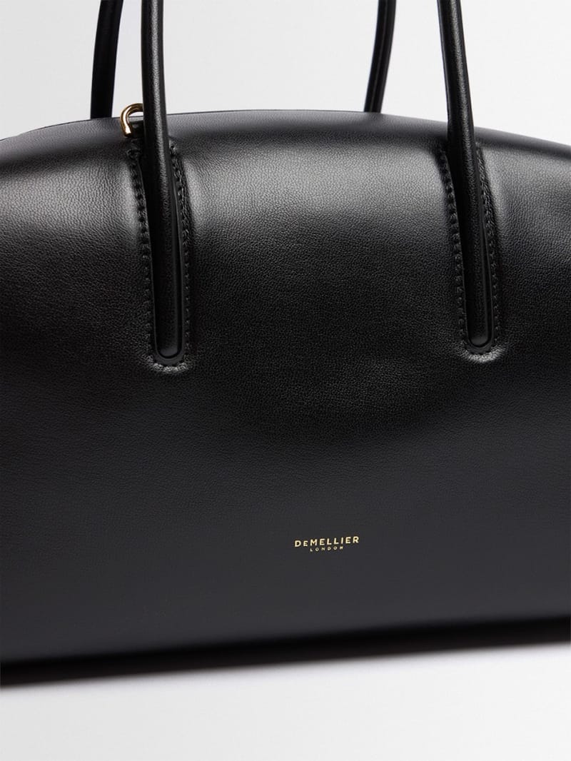 DeMellier: The Midi Stockholm grain leather top-handle bag