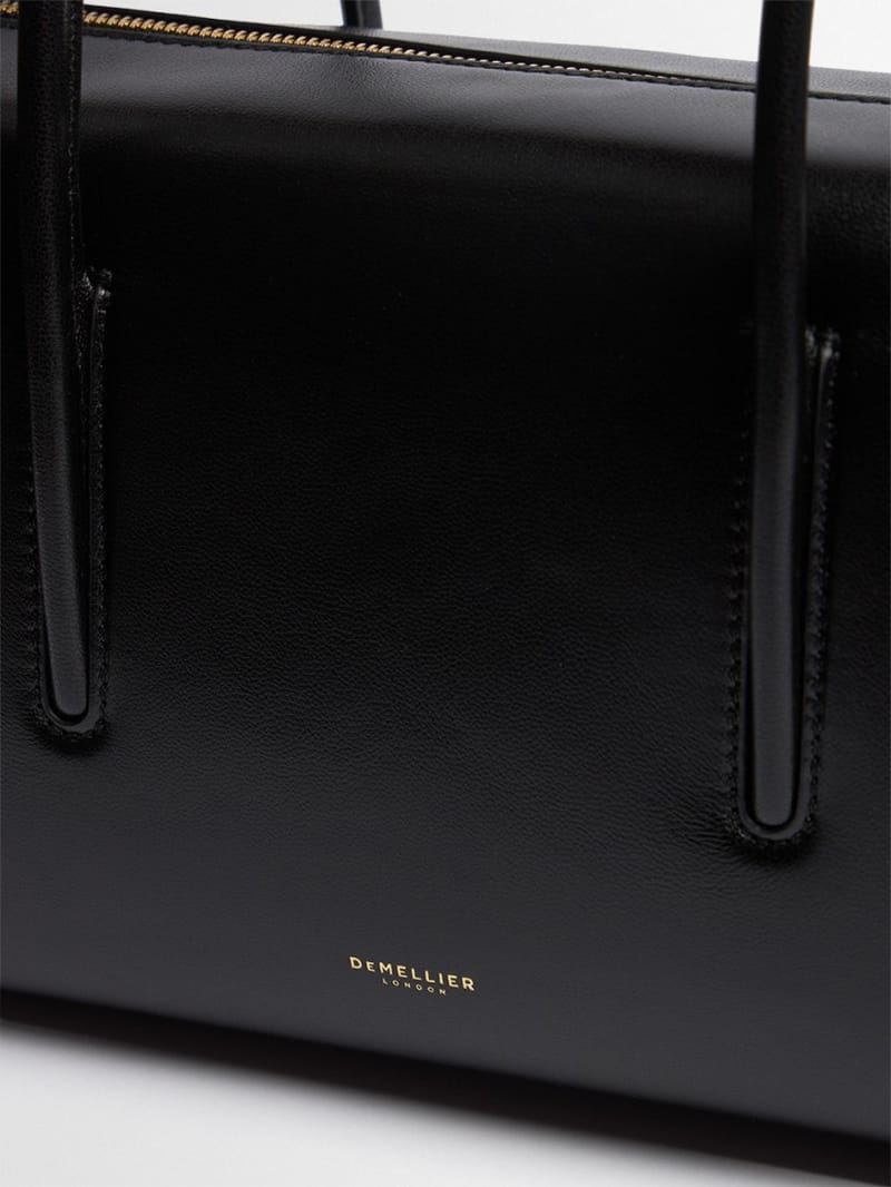 DeMellier: 斯德哥尔摩谷物皮革肩包