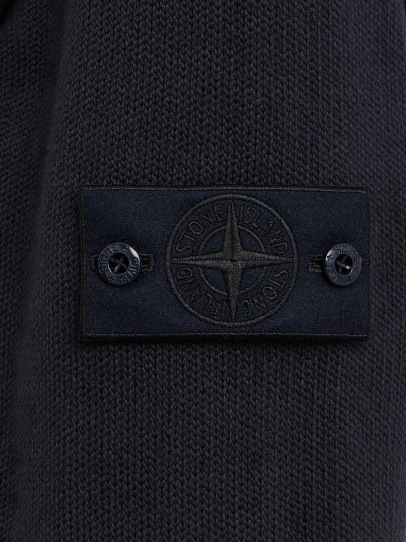 Stone Island: Turtle neck knit sweater
