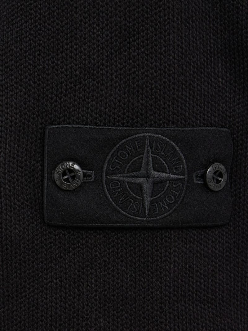 Stone Island: Turtle neck knit sweater
