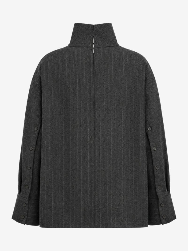 LA PISCINE: Turtle neck shirt