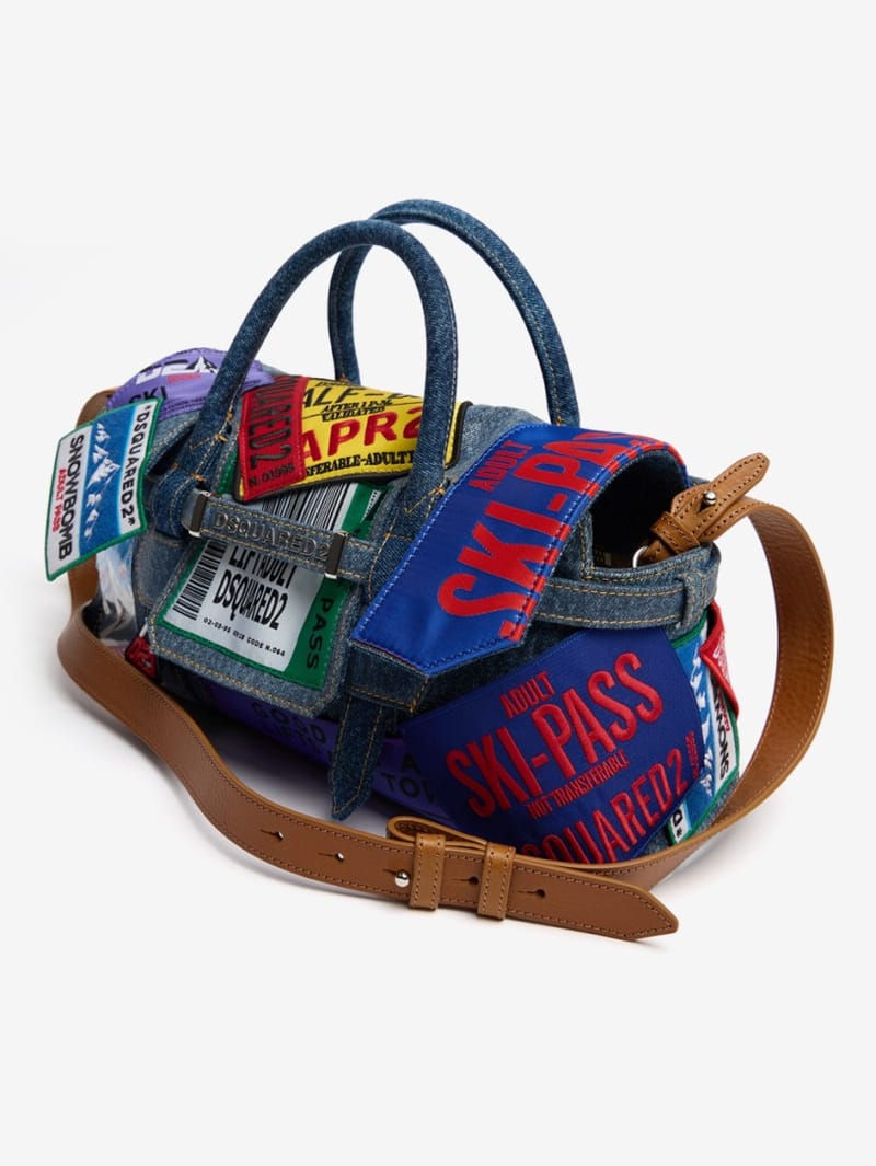 Dsquared2: Twin denim handbag