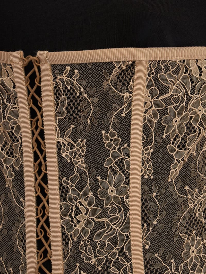 Giuseppe Di Morabito: Mini dress with lace