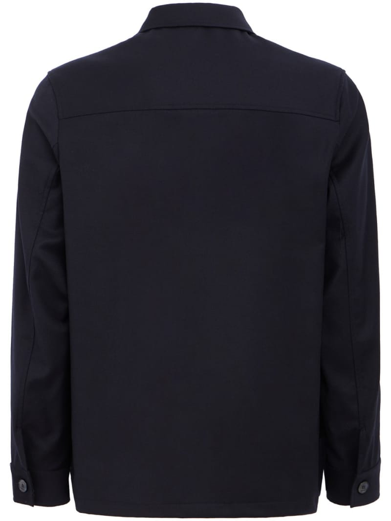 CRUNA: Virgin Wool Overshirt