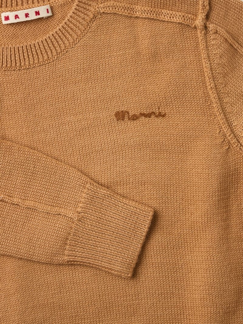 Marni Junior: Viscose blend knit sweater