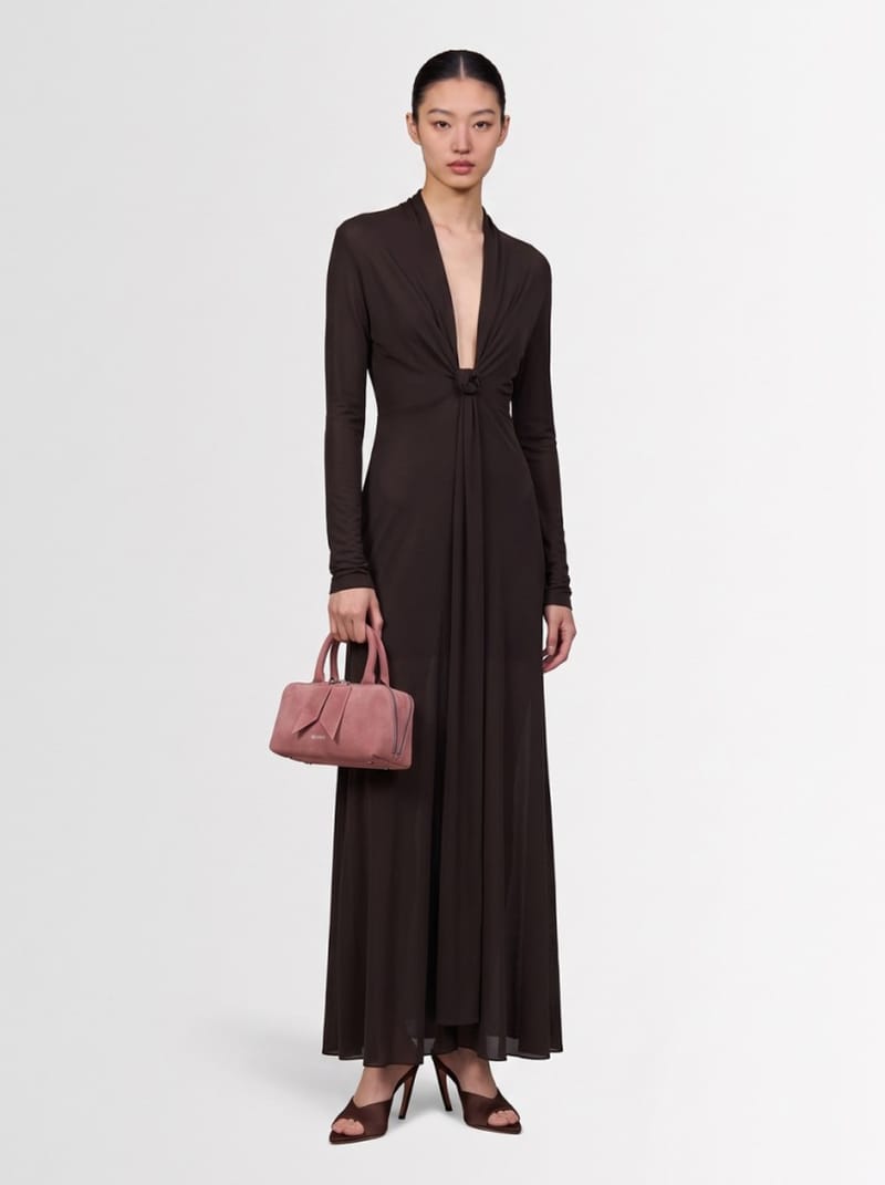 Giuseppe Di Morabito: Draped long dress with knot