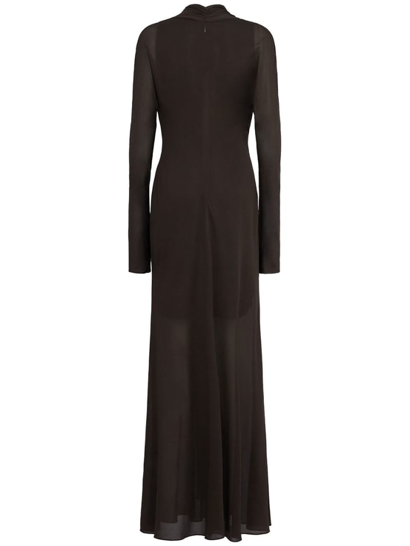 Giuseppe Di Morabito: Draped long dress with knot