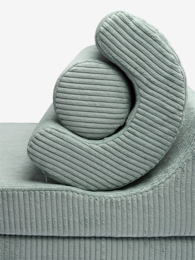 WIGIWAMA: Flipster convertible corduroy chair