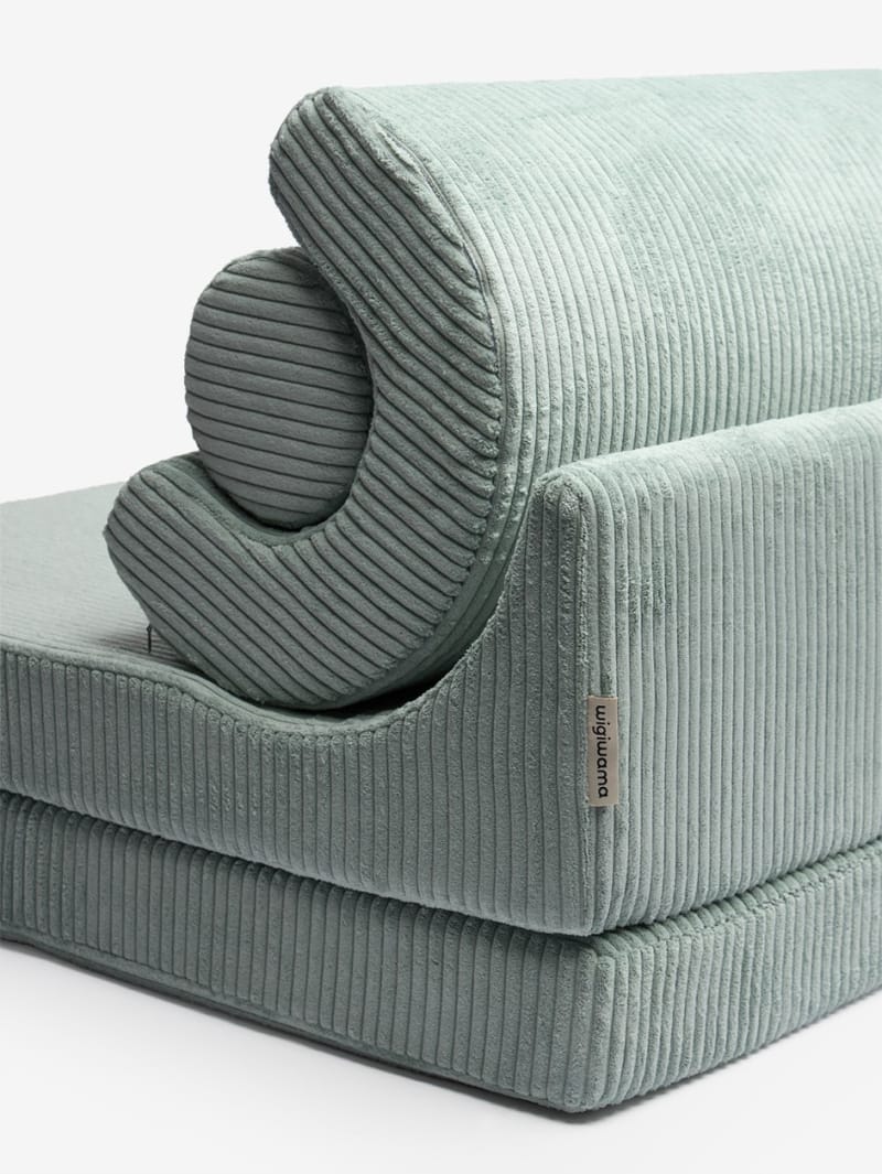 WIGIWAMA: Flipster convertible corduroy chair