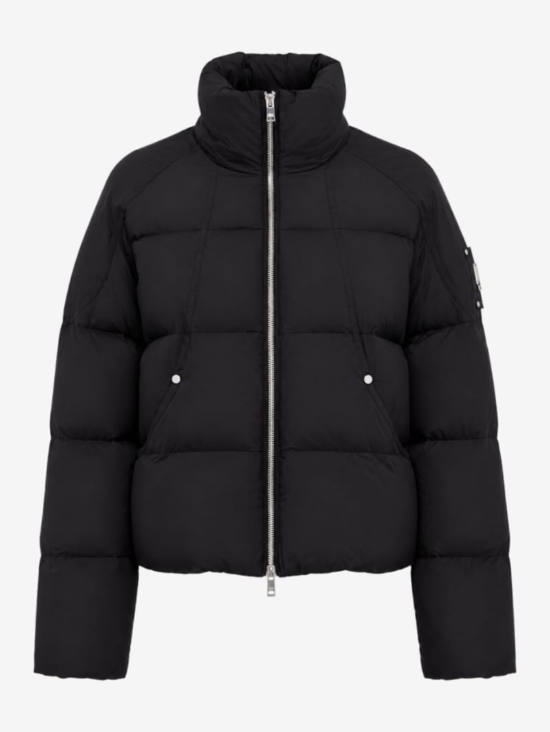 Moose Knuckles: w everest bomber with hood