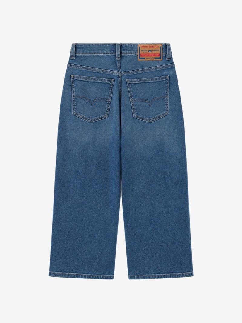 Diesel Kids - Washed denim straight jeans
