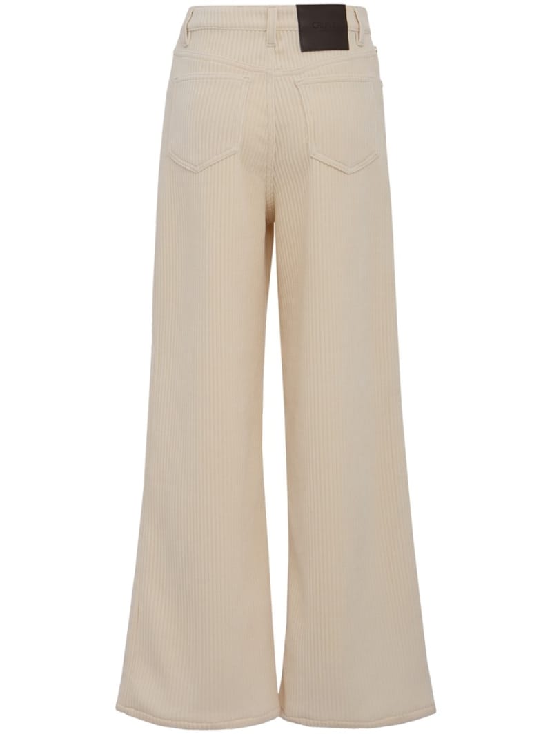 CRUNA: Wide Leg Mid Rise Pants