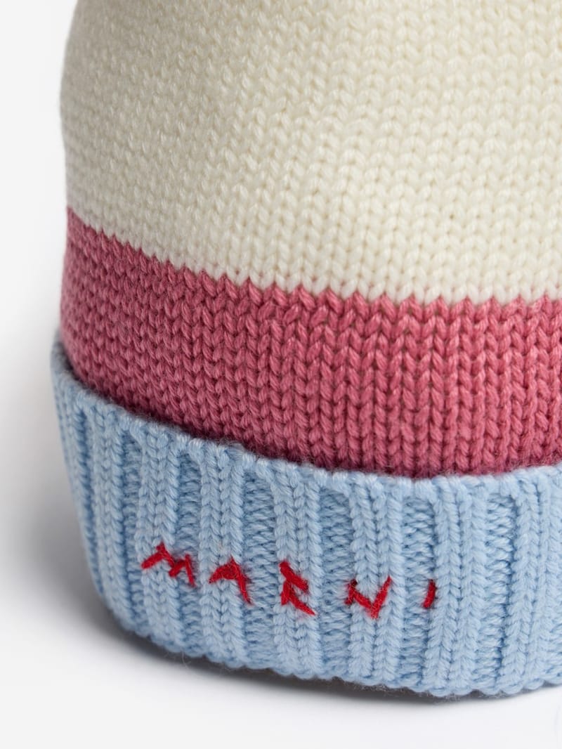 Marni Junior - Wool blend knit beanie