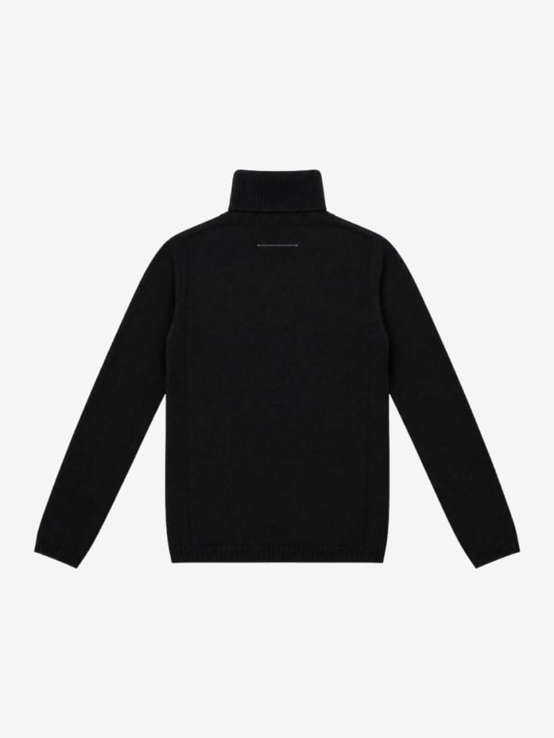 MM6 Maison Margiela: Wool blend knit sweater
