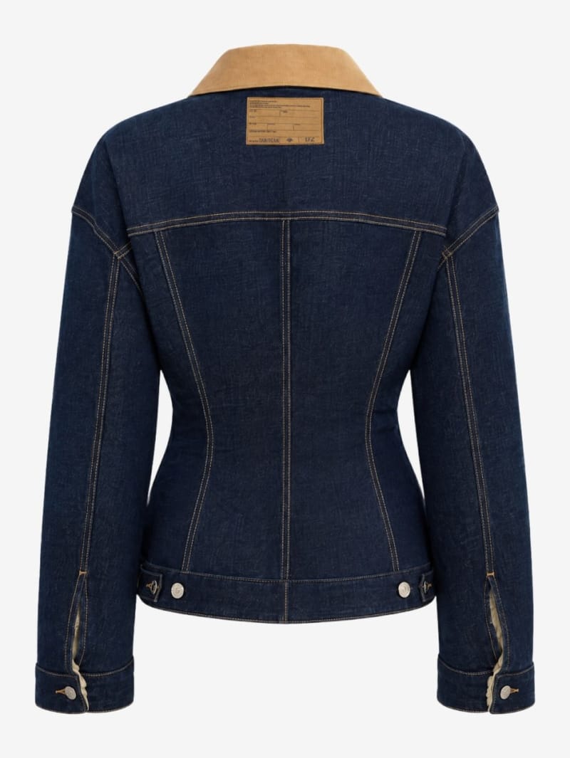 Dsquared2: Wrap Over Jean Jacket