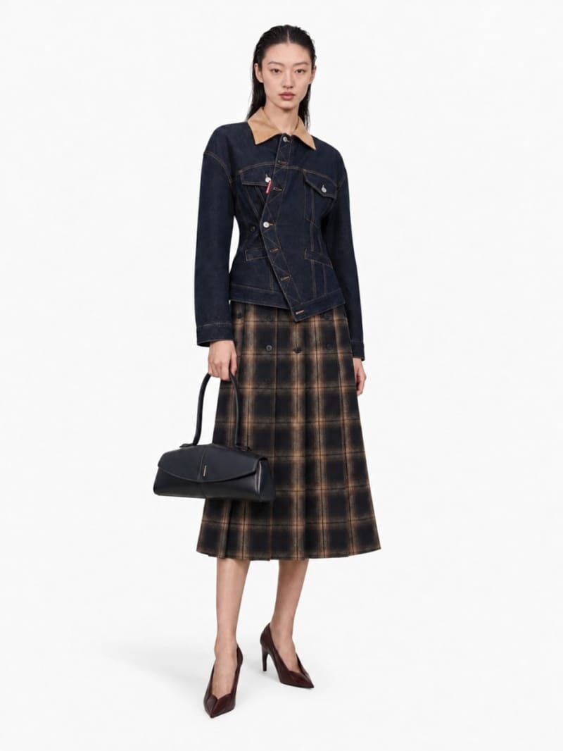 Dsquared2 - Wrap Over Jean Jacket