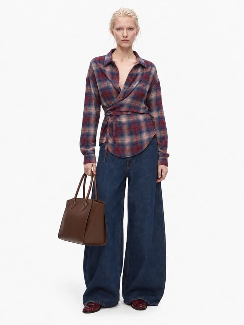 Dsquared2: Wrap Shirt