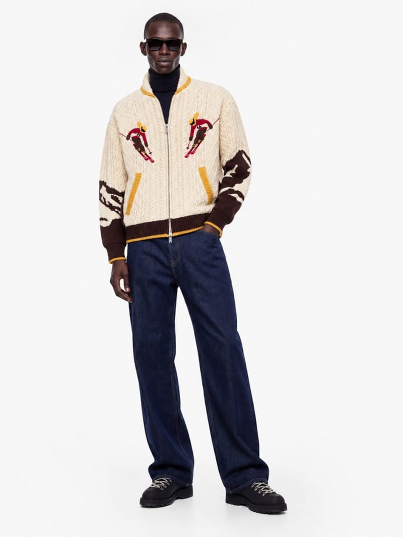 Dsquared2: Zipped Knit Kaban zip jacket
