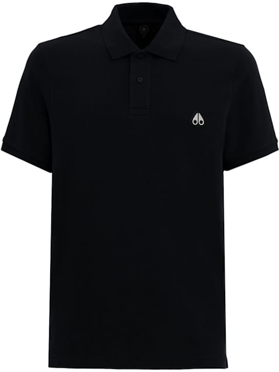 修身翻领 Polo