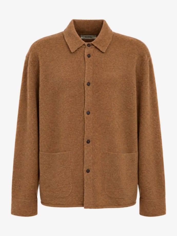 Cashmere & silk shirt 