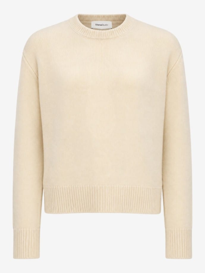 Cashmere Crewneck Knit Jumper