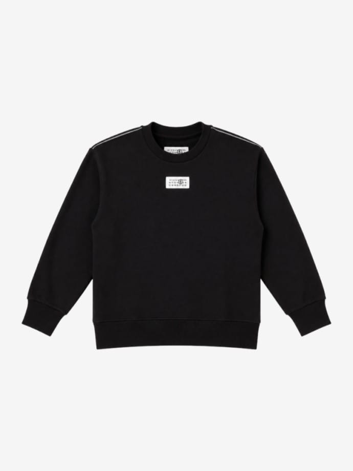 Cotton crewneck sweatshirt