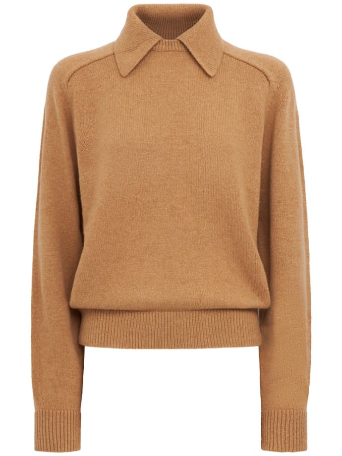 Khaite - suéter henley de lana y cachemira Jackson