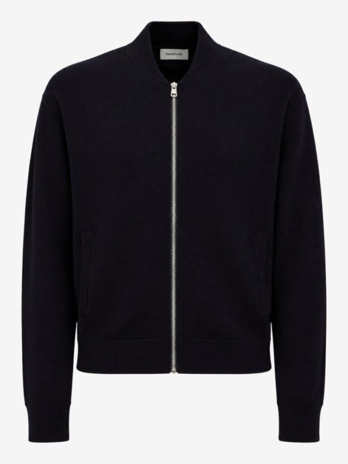 Merino knit cardigan